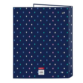 Reliure à anneaux Benetton Drop Multicouleur A4 26.5 x 33 x 4 cm