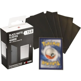 Konix - 100 Pochettes Protection Cartes Matte Sleeves 66x91 mm - Noir - Pour Magic: The Gathering, Pokémon, Lorcana, One Piece, Jeux de Cartes à Collectionner Precio: 22.596. SKU: B144TATY2A