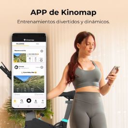 Vélo statique Cecotec DrumFit Indoor 10000 MagnoMotor Connected Bluetooth App