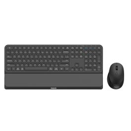 clavier et souris Philips SPT6607B/16 Noir