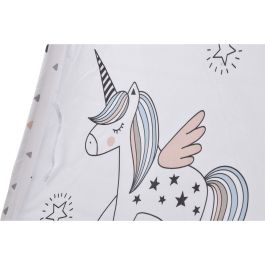 Magasin de campagne DKD Home Decor Coton Bois Licorne (110 x 110 x 106 cm)
