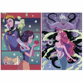 Educa Puzzle Villanos y Princesas Disney 2x500 pièces