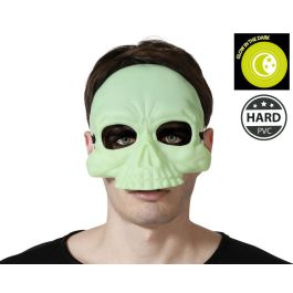 Masque squelette rigide phosphorescent effet brillant dans le noir - pour fête d'Halloween, soirée et déguisement effrayant Precio: 10.5. SKU: B16XTGW94K