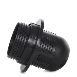 Portalamparas E27 Noir