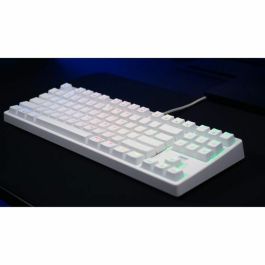 Cherry XTRFY K4V2 Clavier Gaming RGB 80% TKL AZERTY Blanc - CHE1737385862688
