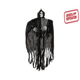 Squelette suspendu décoratif avec capuche noire 140 cm - Décoration Halloween, ambiance terrifiante pour intérieur et extérieur Precio: 14.79. SKU: B1EJZXVPEB