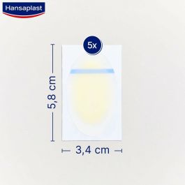 Hansaplast HP FOOT EXPERT Pansement Grosses Ampoules avec Gel Actif Hydrocolloïde, 6 Unités