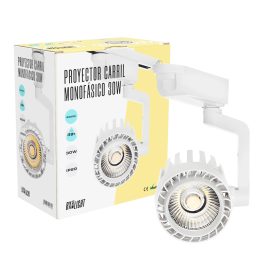 BX3 LIGHT Projecteur LED sur rail 30W Faith BX3-FC-D-30-W, 2600 lm, 4000K, monophasé, 40000h, pour magasins et expositions Precio: 22.488. SKU: B1GMKZYP7V