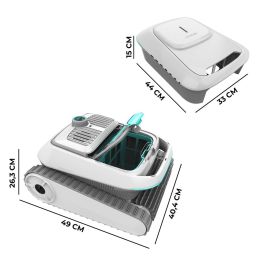 Systèmes de nettoyage automatique Cecotec Pooldroid 10000 TotalClean AquaSkater