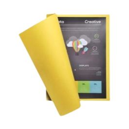 Ensemble de Sous-dossiers Exacompta ROCK Jaune A4 100 Pièces (5 Unités)