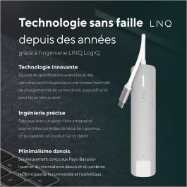 Hub USB Linq Byelements LQ49061 Blanc Gris