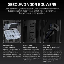 Boîtier ATX semi-tour Corsair Noir