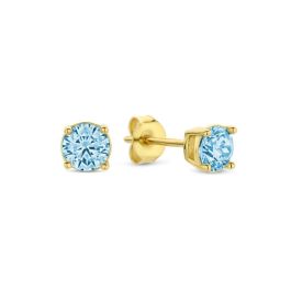 Boucles d´oreilles Femme New Bling HIN00336 Doré