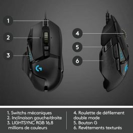 Souris Logitech 910-005471 Noir 16000 dpi 25600 dpi