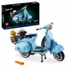 LEGO 10298 Vespa 125 - Set de construction pour adultes, modèle de scooter iconique italien vintage