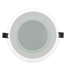 Downlight LED Rond Cristal 12W 1200Lm 2700K Blanc Chaud Ø160mm GR-MB01-12W-WW