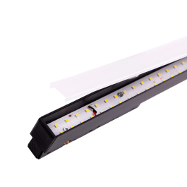 Luminaria LED 40W 3060Lm CRI90 4200K Rail Magnétique 120Cm [WR-WR20-FG-1200-W]