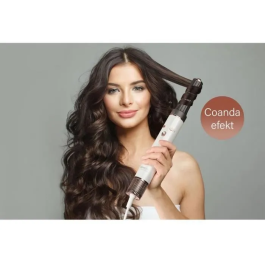 Sencor SHS 9100RS ARTEMISS - Styler d'Air Professionnel avec Moteur BLDC, 3 Vitesses, 4 Températures et 5 Accessoires