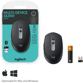 Logitech M590 Silent Bluetooth Optisch Graphit