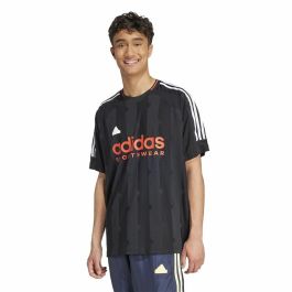 T-shirt à manches courtes homme Adidas House Of Tiro Jacquard Jersey Noir