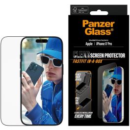 PanzerGlass Schutzglas black Frame iPhone 17 Pro UWF Fastfit