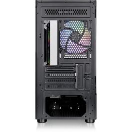 Thermaltake View 170 TG ARGB - Boîtier PC Gaming Micro-ATX/Mini-ITX Noir avec Vitre Latérale en Verre Trempé et Éclairage ARGB