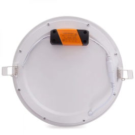 Pack 2 Placas LED 20W 2000Lm 6000K Circular 40.000H [GR-RDP15-20W-CW-PK2-AP]