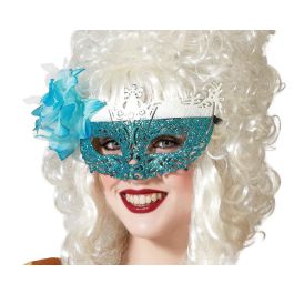 Masque Vénitien Pastel Bleu Découpé avec Fleur - Accessoire pour Costume Élégant, Bal Masqué ou Spectacle Historique Precio: 10.59. SKU: B14QKWKM5T