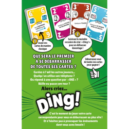 Asmodee Jeu de cartes DING! par DON'T PANIC GAMES - Ambiance pour 2 à 7 joueurs, dès 8 ans - Règles simples et parties rapides - Version française