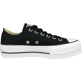 Baskets Casual pour Femme Chuck Taylor All Star Platform Converse Noir (38)