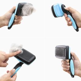 Brosse pour Animaux de Compagnie avec Dents Rétractables Groombot InnovaGoods