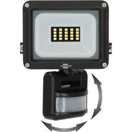 Projecteur LED Brennenstuhl JARO D 10 W 1150 Lm Noir Détecteur de Mouvement (6500 K)