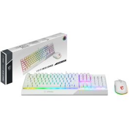 clavier et souris MSI Vigor GK30 Espagnol Qwerty Blanc Precio: 68.4999996. SKU: S7808429