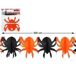 Guirlande en Papier Araignées Halloween - Décoration Fête - 3 mètres de Longueur - Couleur Orange et Noir Precio: 9.99. SKU: S1130226