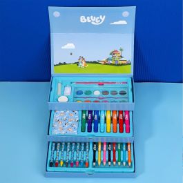 Ensemble de Papeterie Bluey Bleu 52 Pièces