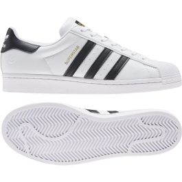 Chaussures de Running pour Adultes Adidas Superstar Vegan Blanc
