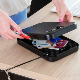 Coffre-Fort Portable avec Câble de Sécurité Prisaven InnovaGoods