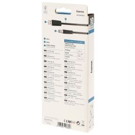 Câble USB 2.0 A vers USB B Hama 00200602 Noir