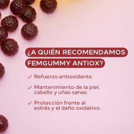 Supplément Alimentaire Cumlaude Lab FEMGUMMY ANTIOX 60 Unités