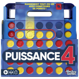 Hasbro Gaming - Puissance 4 (édition 2025) - Jeu de société familial avec rangement intégré et mallette de transport - Pour 2 joueurs - À partir de 6 ans Precio: 37.248. SKU: B1HNENRK7T