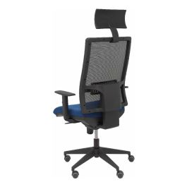 Chaise de Bureau avec Appui-tête Horna Piqueras y Crespo BALI200 Blue marine