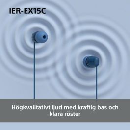 Casque Sony IEREX15CW Blanc