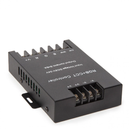 Controlador 2.4G Télécommande RF PWM 5 Canaux pour Ruban LED RGB+CCT (5-24VDC, 6A/canal, 30m)