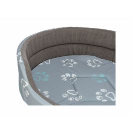 Lit pour chien Trixie Gris clair Gris foncé 75 × 65 cm