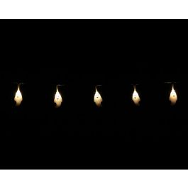 Guirnalda Decorative Halloween 120 cm avec Fantomes Blancs et Lumiere LED - Decoration Fete et Eclairage d'Ambiance