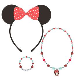 Ensemble Collier et Bracelets Minnie Mouse
