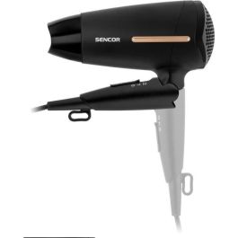 Sencor SHD 0045BK Sèche-cheveux 1600W Compact, 2 Températures/Vitesses, Fonction Air Froid, Poignée Ergonmique - 1.8m