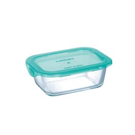 Recipiente Rectangular Vidrio con Tapa Keep'N Lagon Luminarc 12x8,5x5,4 cm - 38 cL