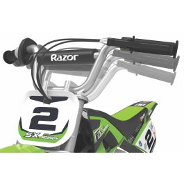 Scooter électrique pour Enfants Razor Dirt Rocket SX350 McGrath Blanc Noir Vert Gris