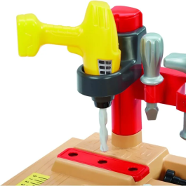 Ecoiffier Banco de trabajo grande con 28 accesorios a partir de 18 meses - AABTY94235